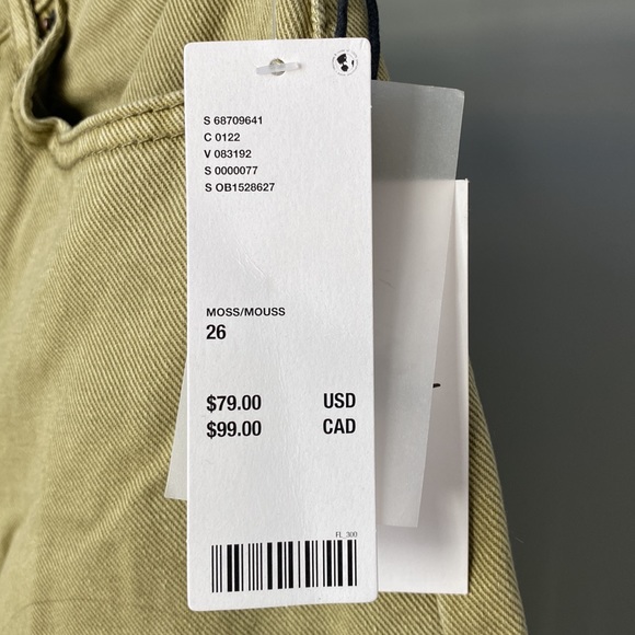 BDG Urban Outfitters Low A-Wide Jeans in Moss - Picture 3 of 10